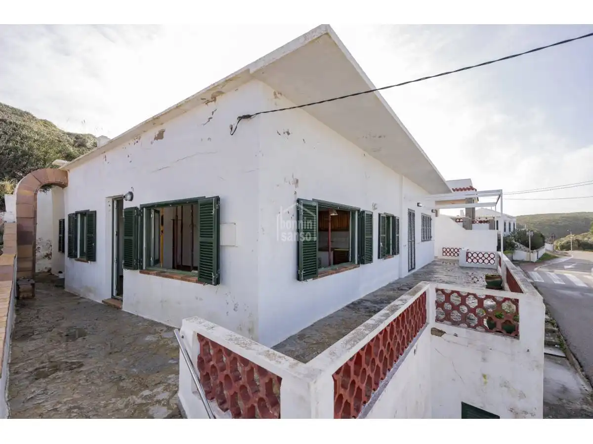Exterior view of Houses for sale in Maó - Mahón  with Terrace