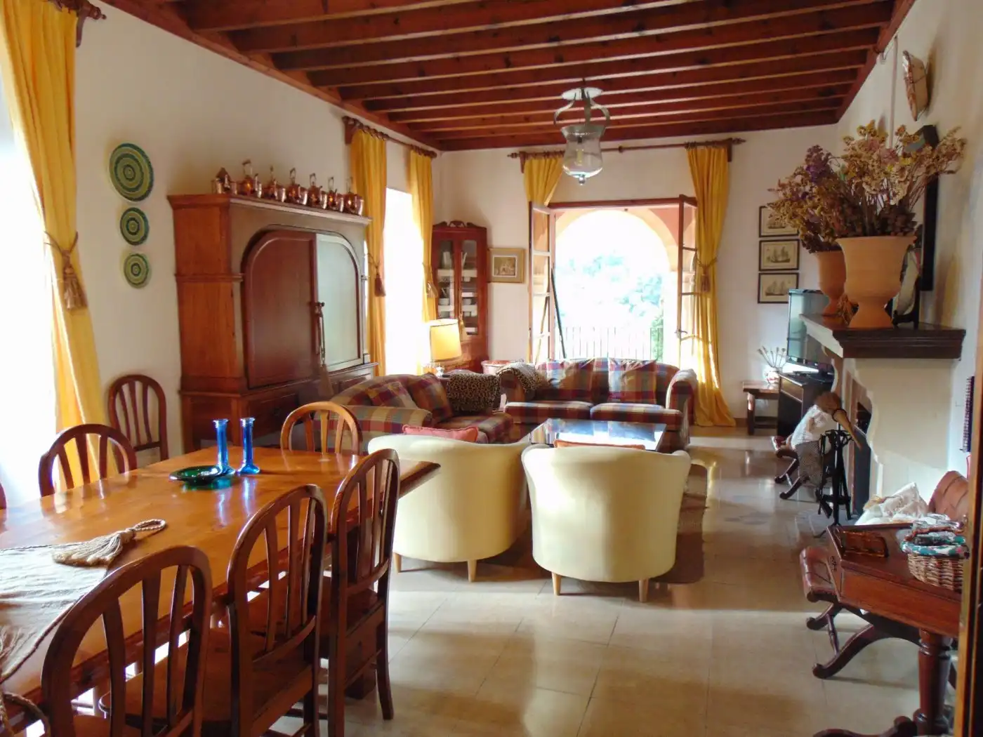 Dining room of Country homes for sale in Bunyola  with Private garden, Terrace and Storage room