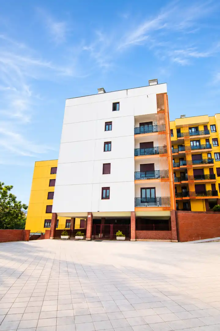 Exterior view of Flat for sale in Oviedo   with Heating, Parquet flooring and Terrace