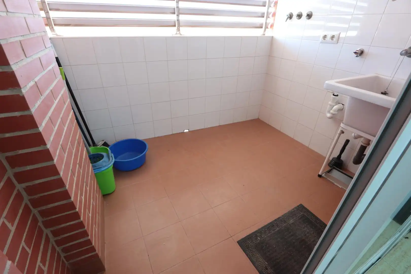 Bathroom of Flat for sale in Fuente Álamo de Murcia  with Air Conditioner, Heating and Terrace