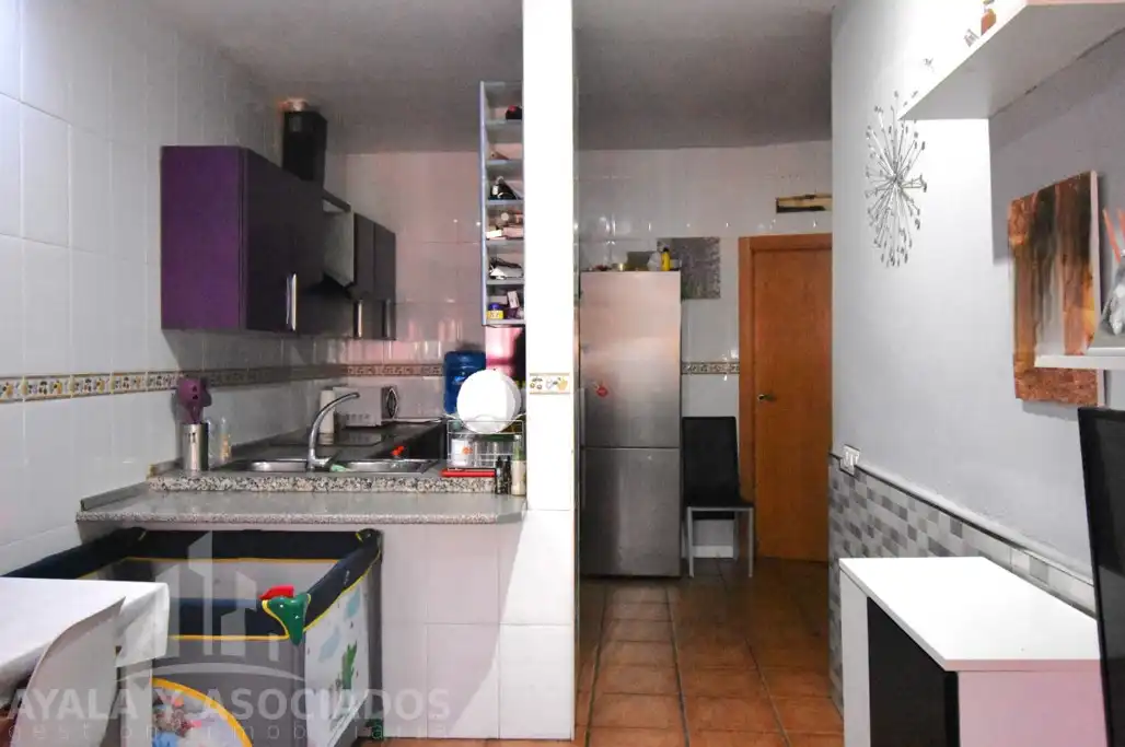 Cocina de Planta baja en venta en Fuente Álamo de Murcia con Aire acondicionado y Calefacción