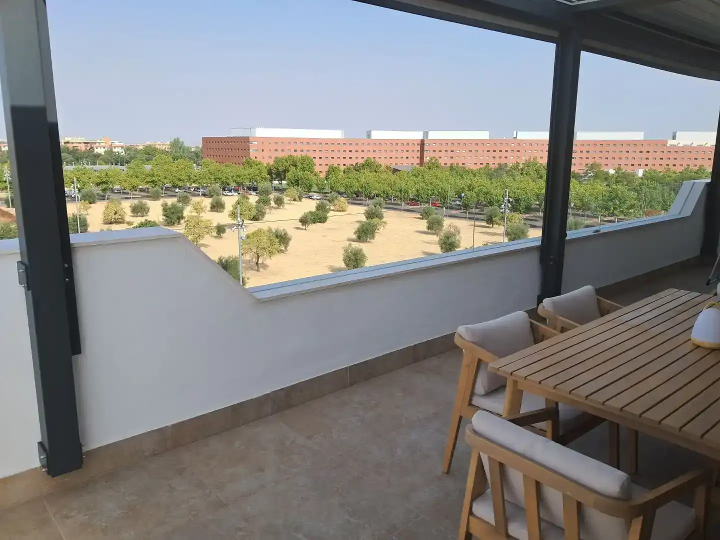 Terraza de Ático en venta en Nuevo Hospital