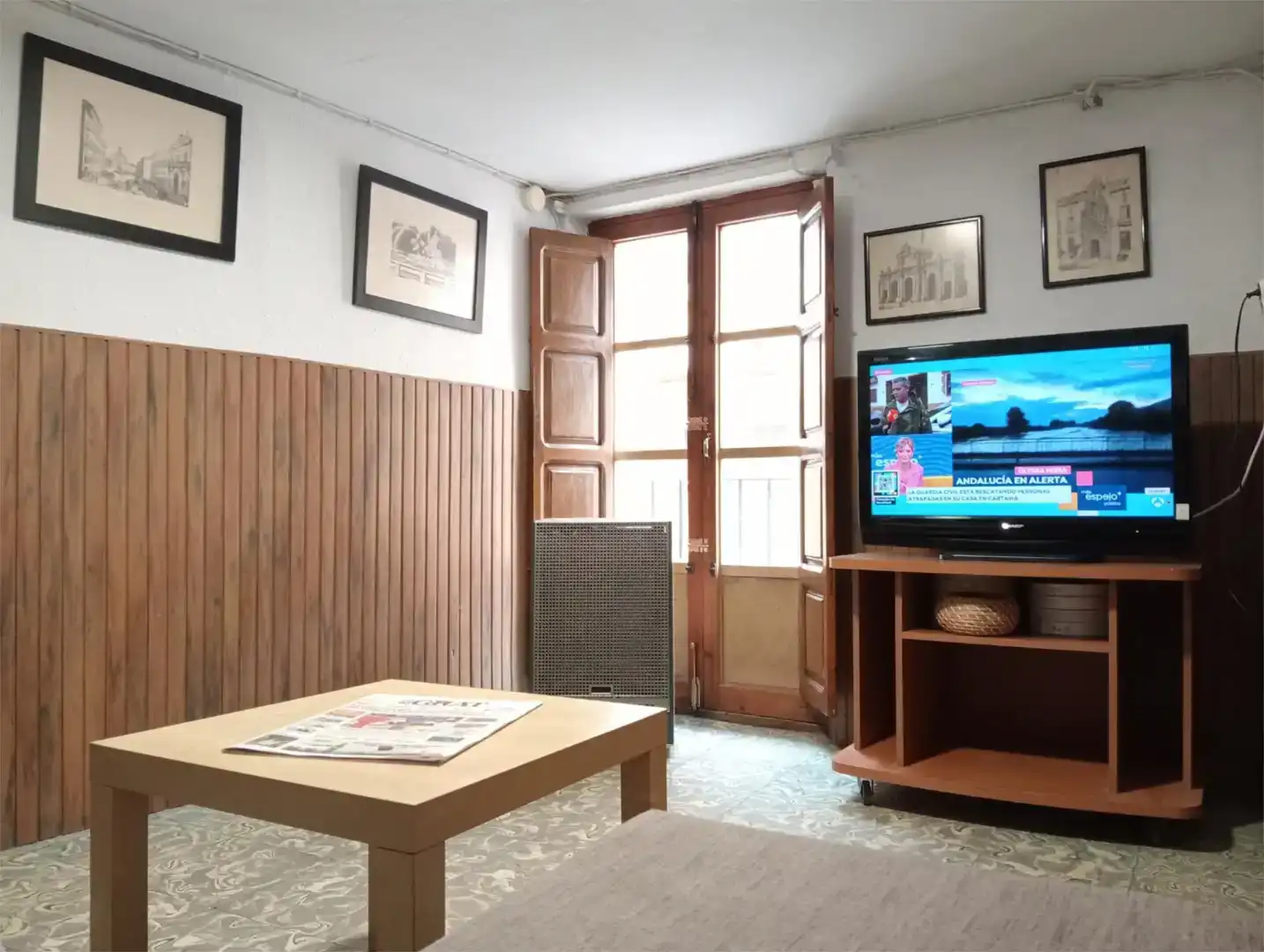 Sala d'estar de Pis en venda en Bocairent amb Balcó