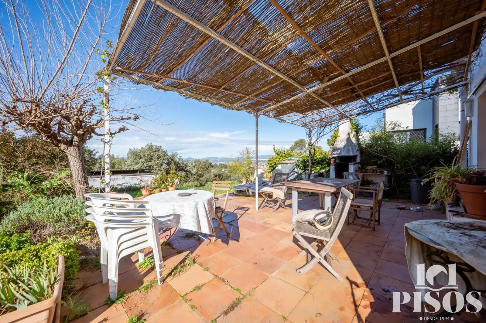 Terrace of Houses for sale in Sant Cugat del Vallès  with Heating, Private garden and Storage room