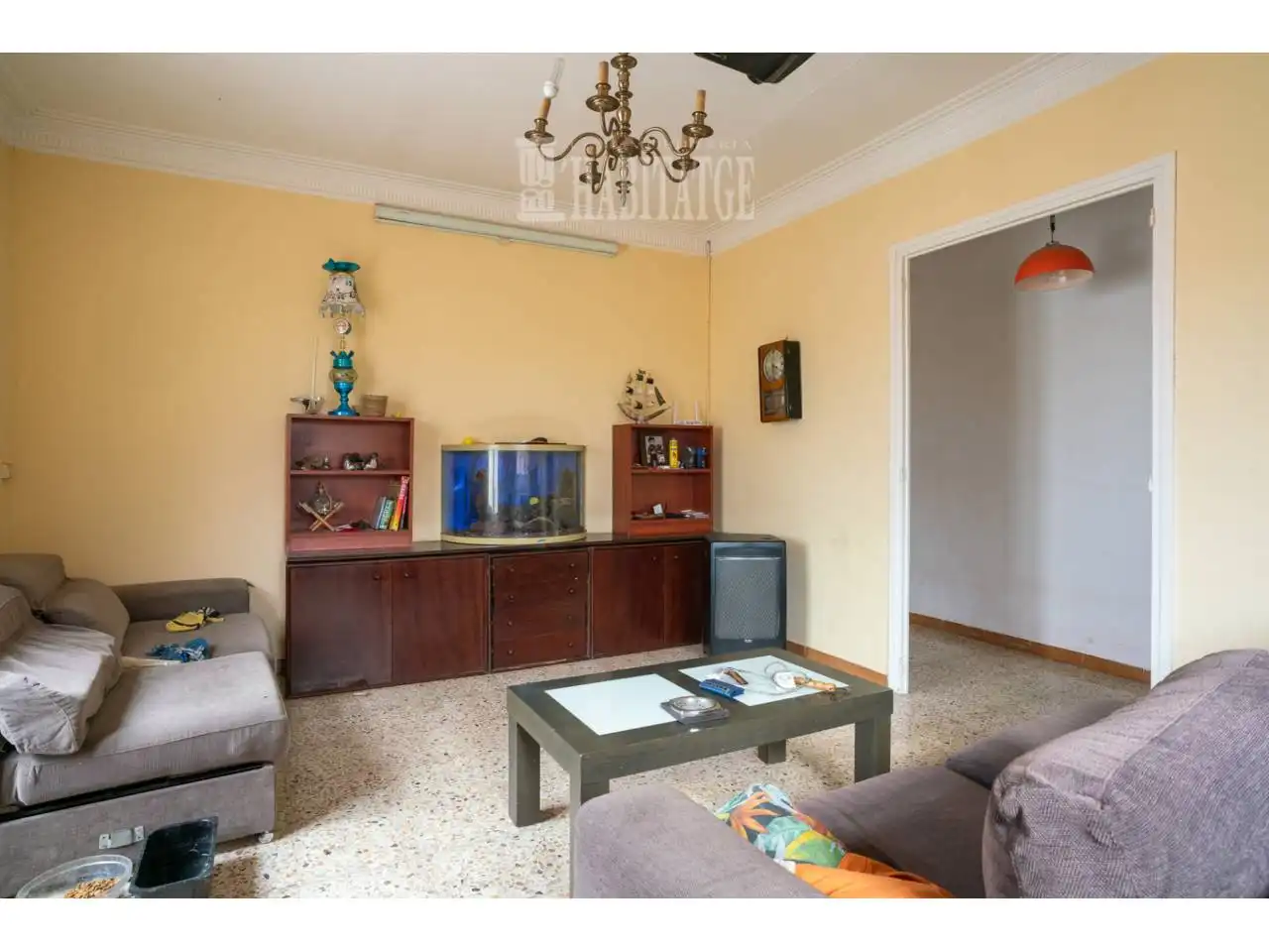 Sala d'estar de Casa o xalet en venda en Prats de Lluçanès amb Terrassa