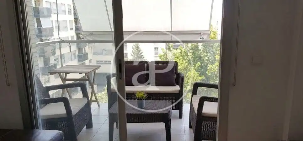 Terraza de Piso de alquiler en Valencia con Aire acondicionado, Calefacción y Jardín privado