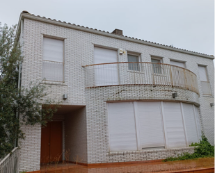 Exterior view of House or chalet for sale in Nuez de Ebro  with Heating, Private garden and Terrace