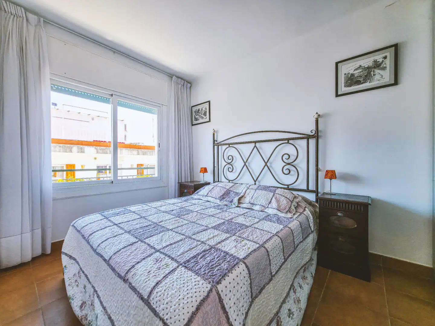 Schlafzimmer von Wohnung zur Miete in Sant Pol de Mar mit Terrasse, Möbliert und Ofen
