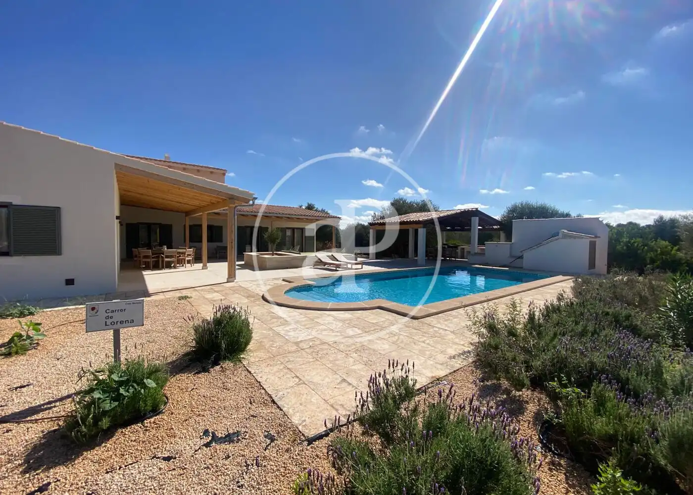 Exterior view of Houses for rent in Campos  with Air Conditioner, Heating and Private garden