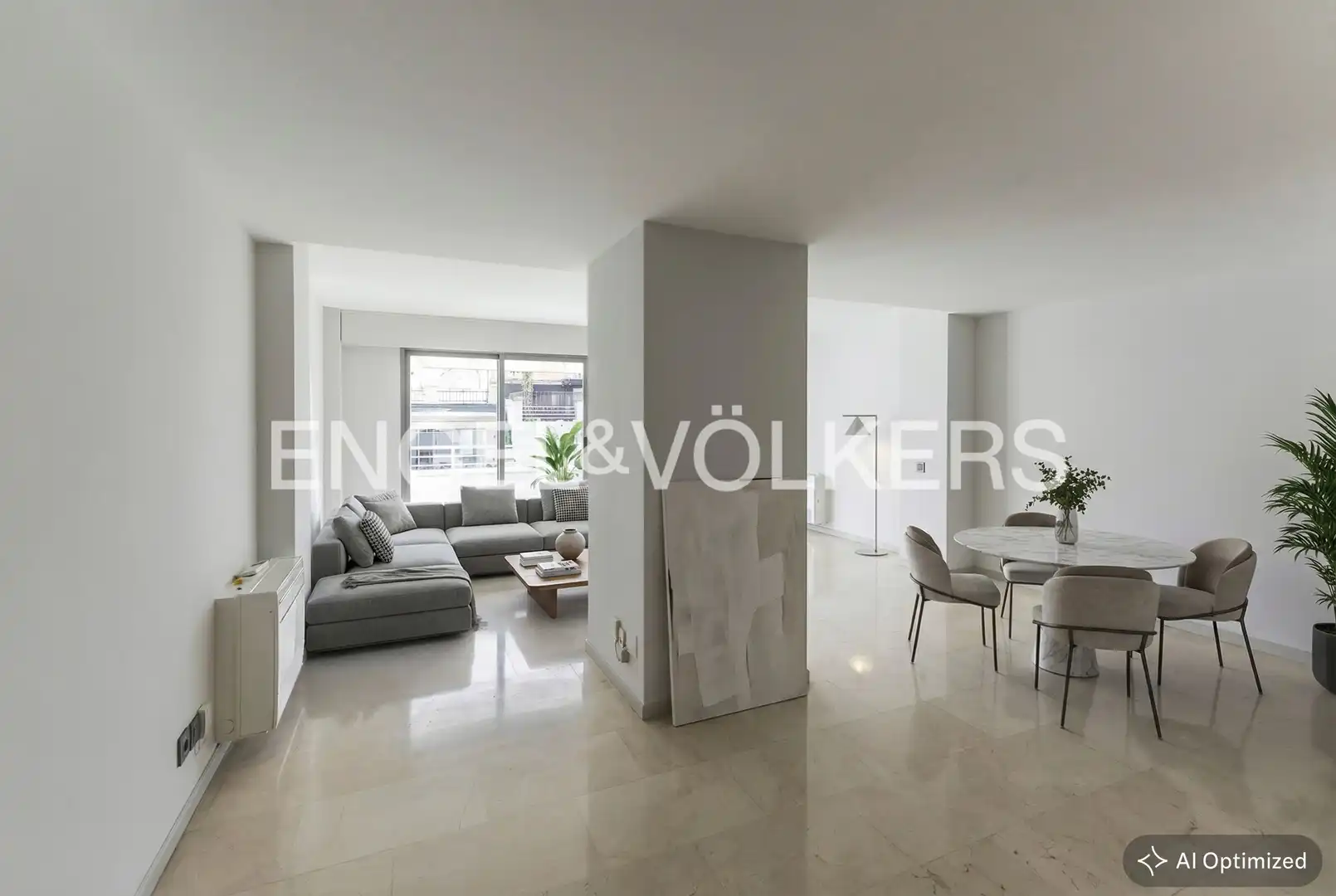 Sala d'estar de Àtic de lloguer en Madrid amb Aire condicionat, Calefacció i Parquet