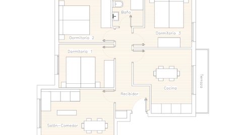 Foto 2 de Piso en venta en Reyes de Navarra Kalea, Zaramaga, Vitoria - Gasteiz