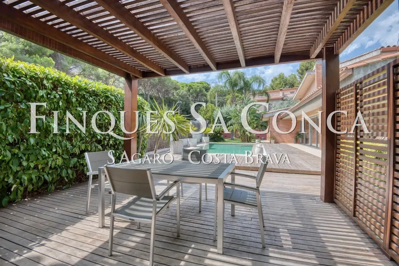 Terraza de Casa o chalet de alquiler en Sant Feliu de Guíxols con Aire acondicionado, Calefacción y Terraza