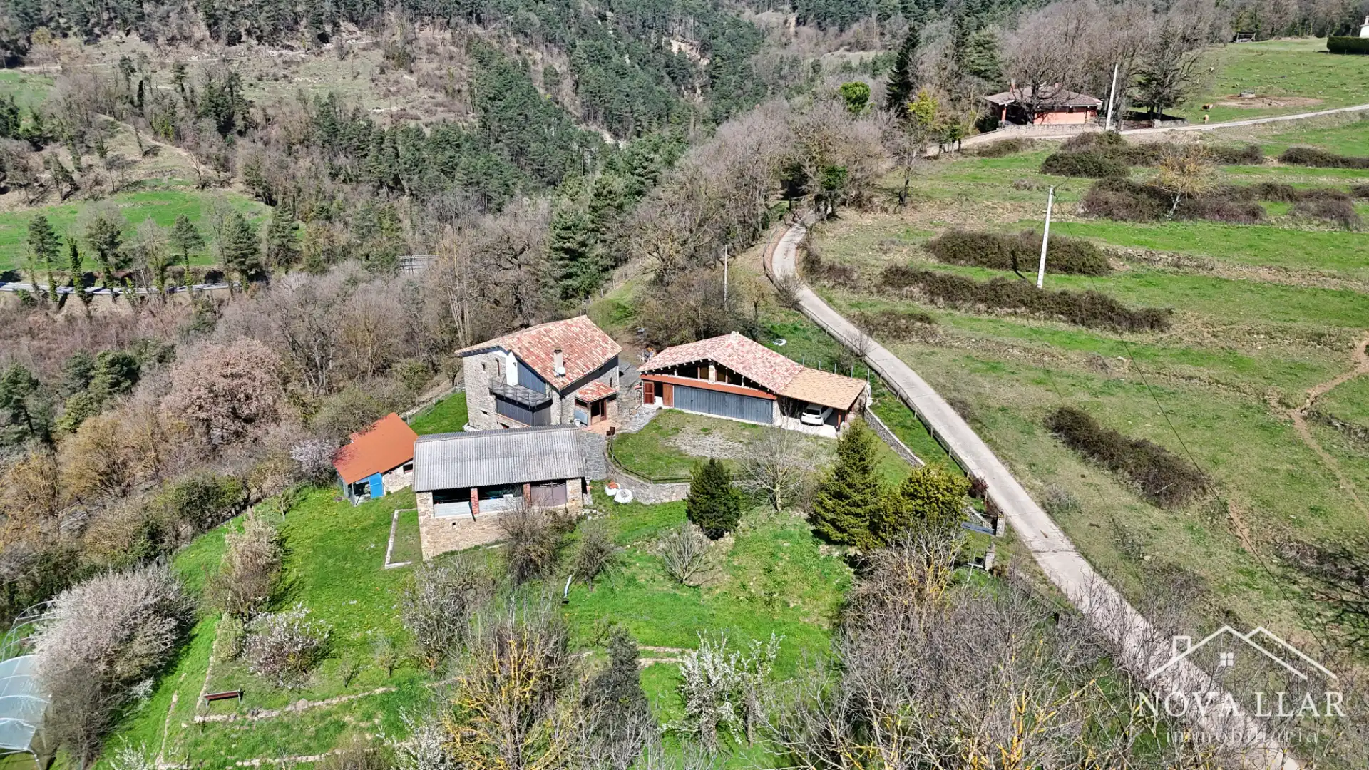 Finca rústica en venta en Les Llosses con Calefacción, Jardín privado y Parquet