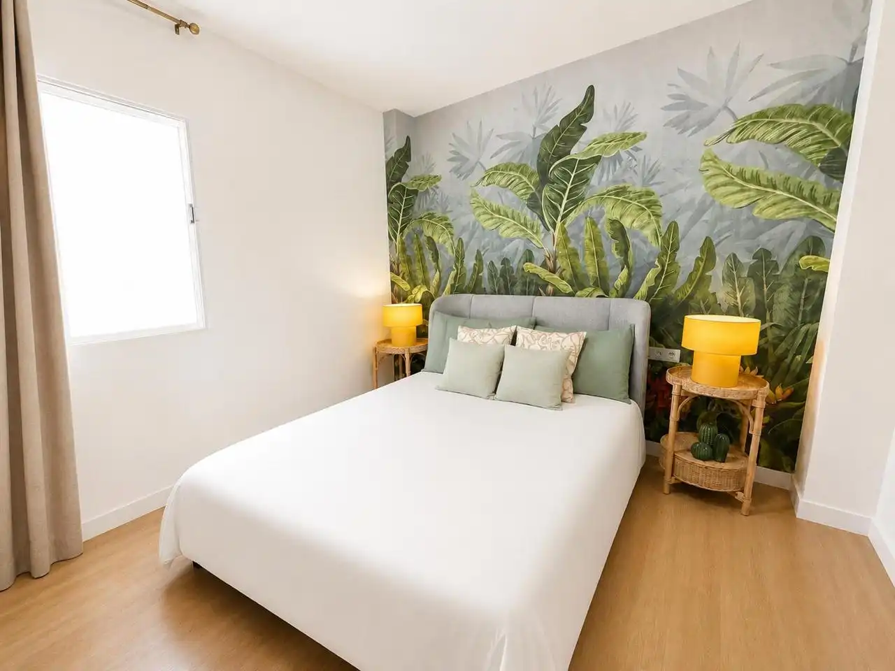 Schlafzimmer von Wohnung zur untervermieten in Las Palmas de Gran Canaria mit Möbliert und Internet