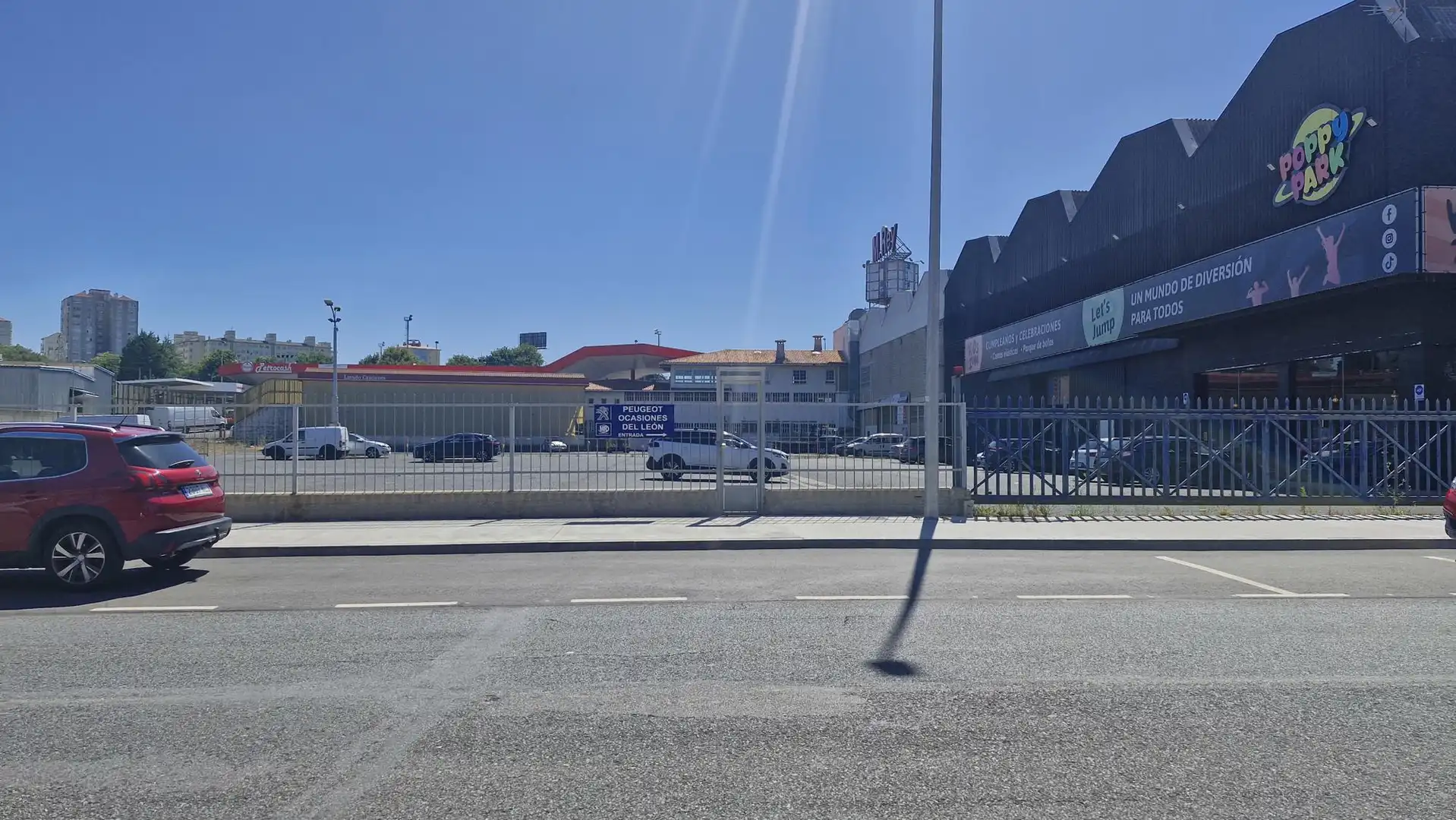 Exterior view of Industrial land for rent in Narón