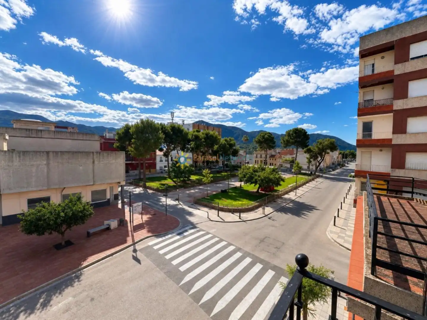 Vista exterior de Piso de alquiler en Xeraco con Amueblado y Balcón