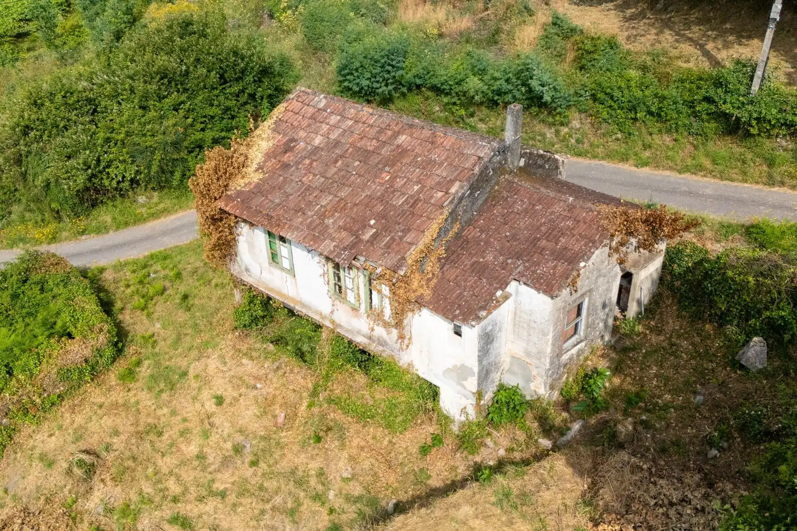 Vista exterior de Finca rústica en venda en Arbo amb Jardí privat