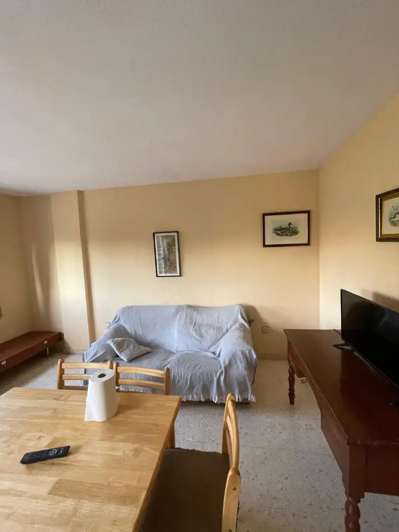 Living room of Flat for rent in Badajoz  with Air Conditioner, Heating and Terrace