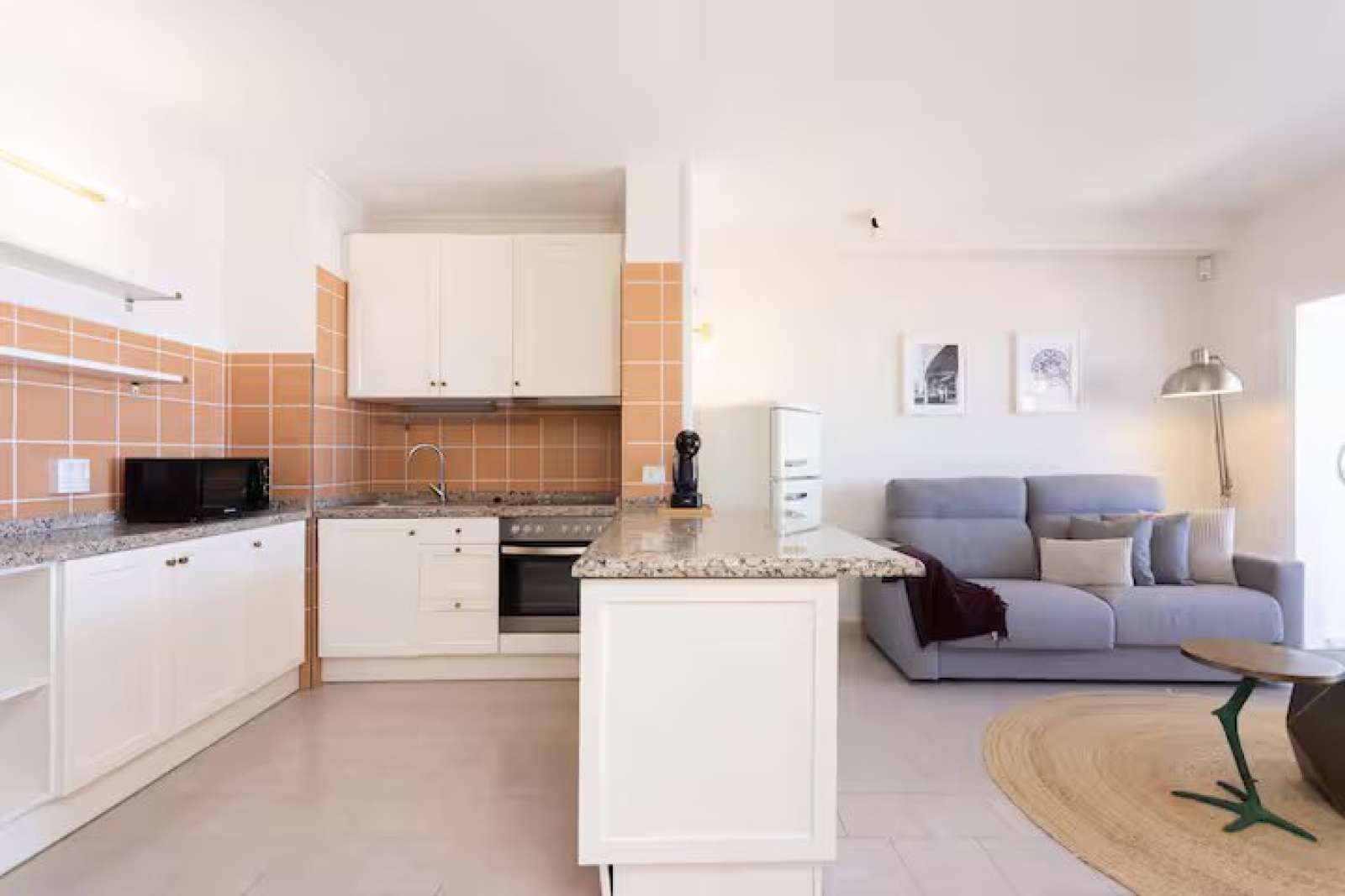Cuina de Apartament per a compartir en Puerto de la Cruz amb Aire condicionat, Terrassa i Moblat