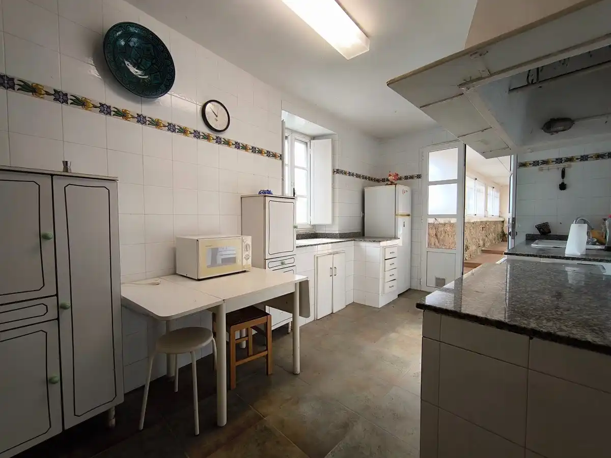 Cocina de Casa o chalet en venta en Vilagarcía de Arousa con Calefacción, Jardín privado y Amueblado