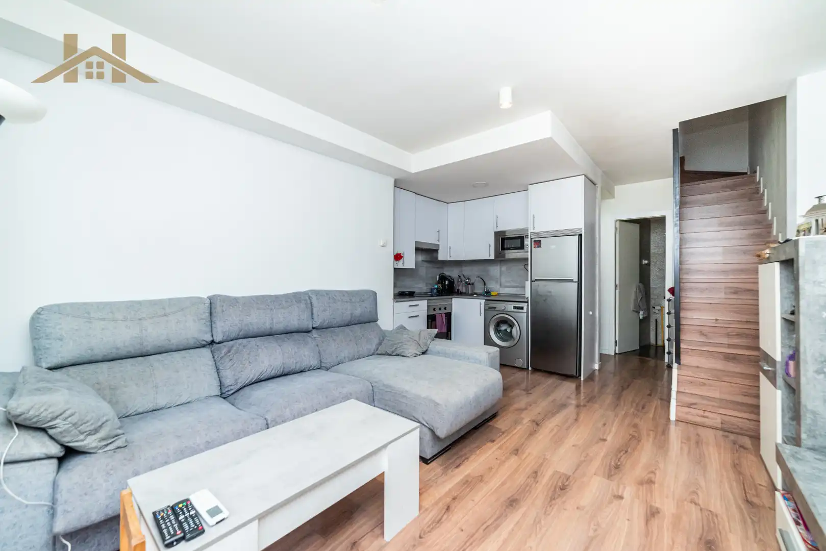 Wohnzimmer von Maisonette zum Verkauf in Móstoles mit Klimaanlage, Heizung und Terrasse