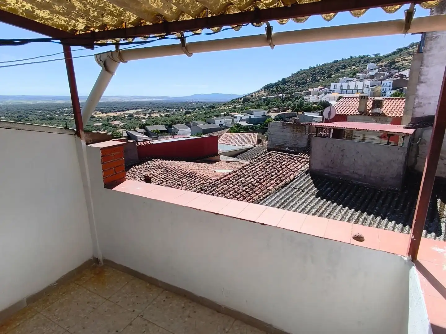 Terrassa de Casa o xalet en venda en Alcuéscar amb Terrassa i Balcó