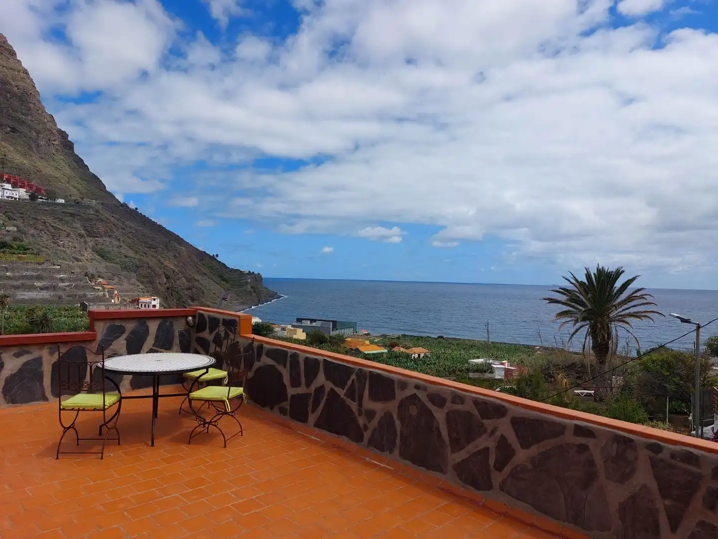Terraza de Finca rústica en venta en Hermigua con Jardín privado, Terraza y Amueblado