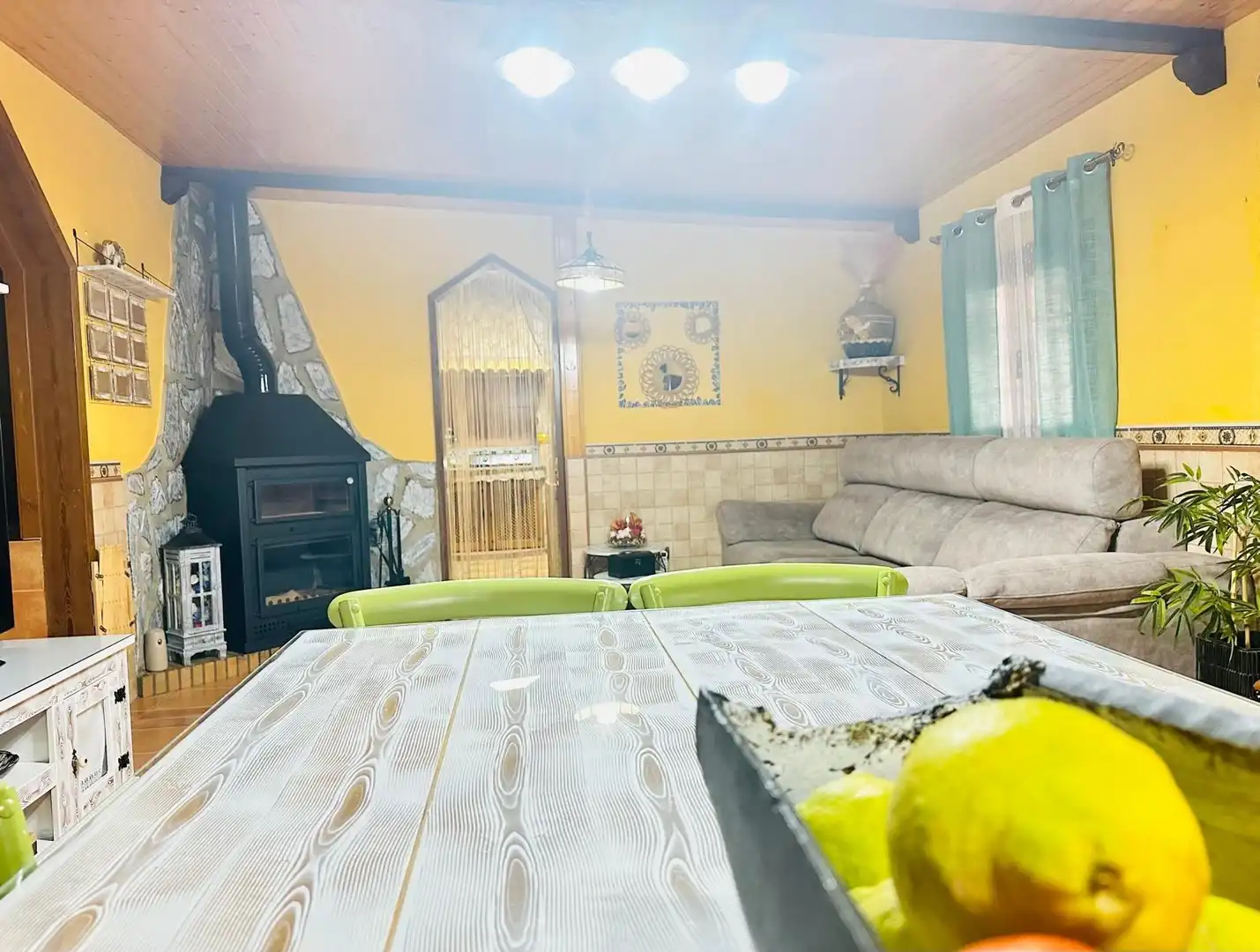 Sala d'estar de Casa o xalet en venda en Ulea amb Aire condicionat, Calefacció i Jardí privat