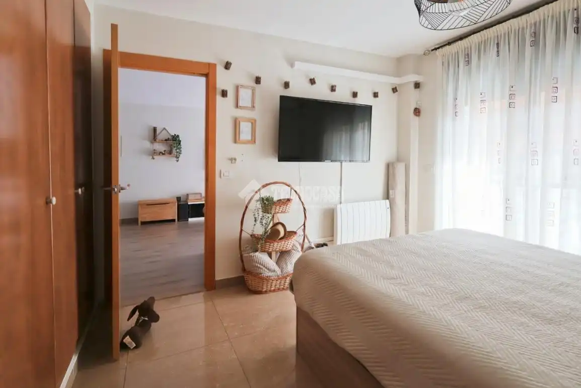 Schlafzimmer von Wohnung zum Verkauf in Sagunto / Sagunt mit Klimaanlage, Heizung und Balkon