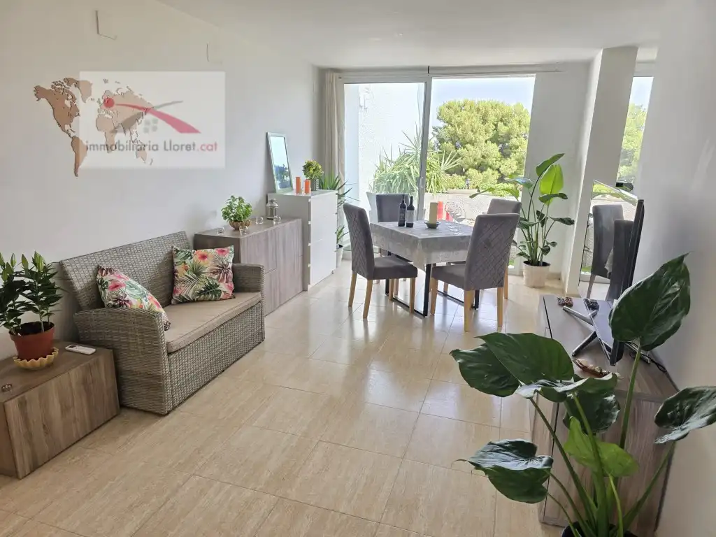 Sala de estar de Ático en venta en Vila-seca con Jardín privado, Terraza y Piscina