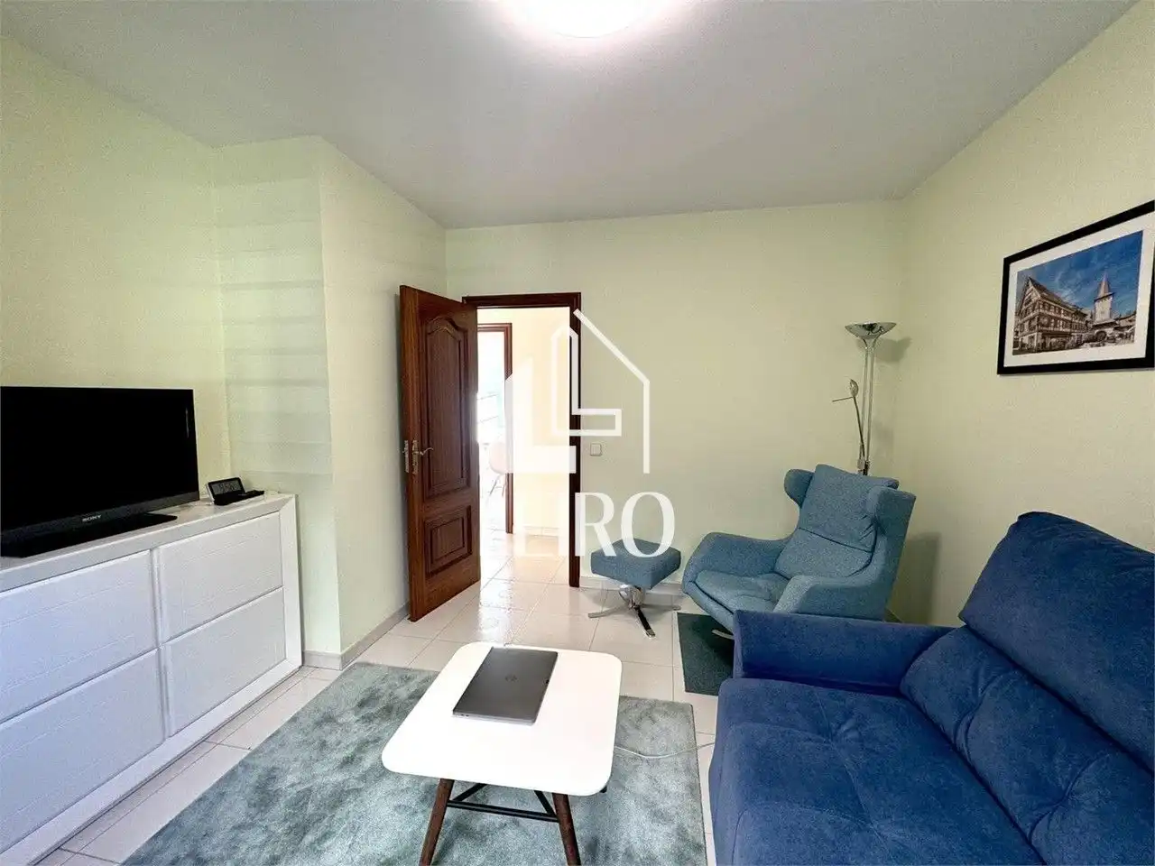 Sala d'estar de Casa o xalet en venda en A Illa de Arousa  amb Calefacció, Terrassa i Traster