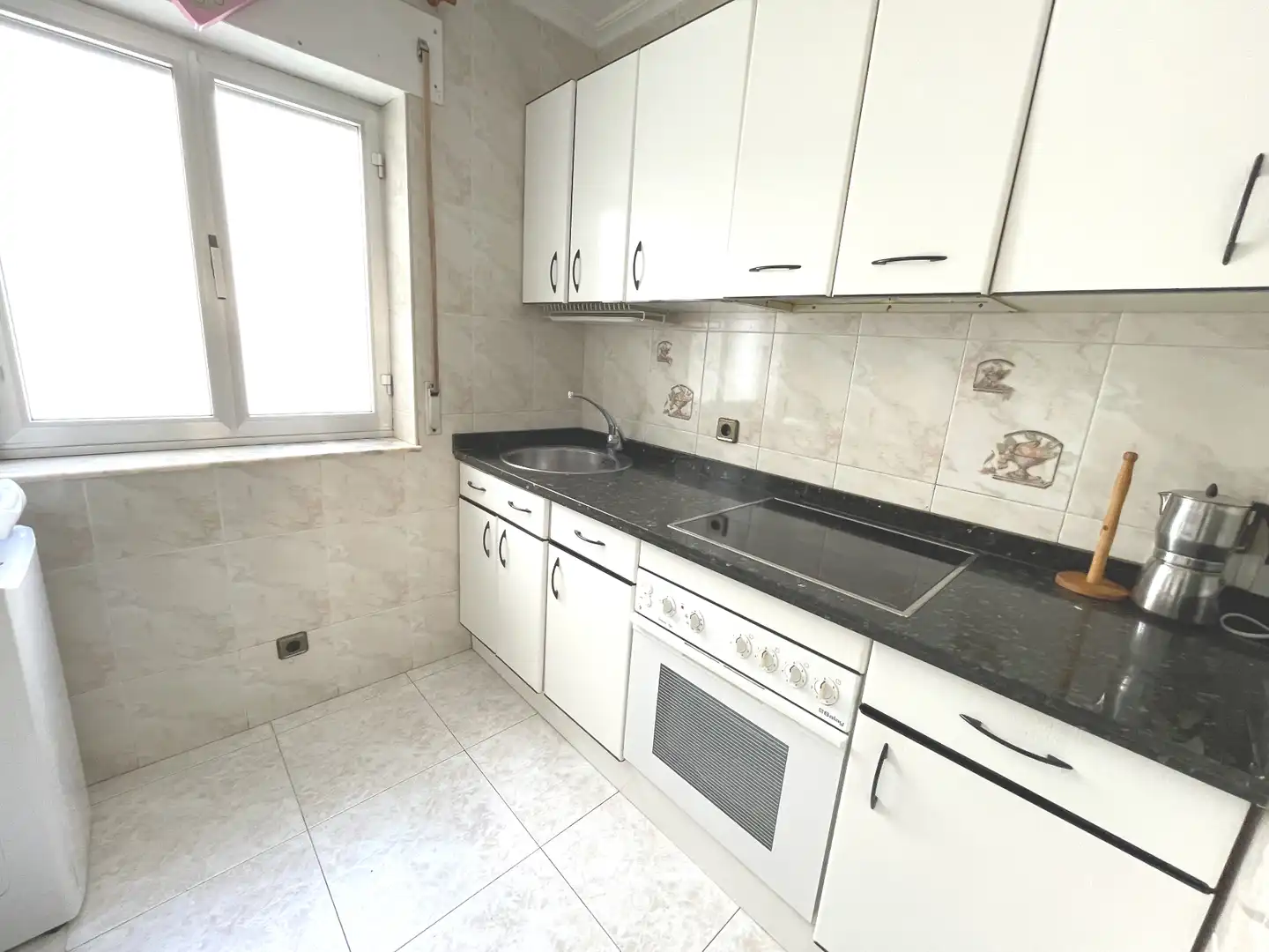 Küche von Wohnung zur Miete in Salamanca mit Heizung, Möbliert und Balkon