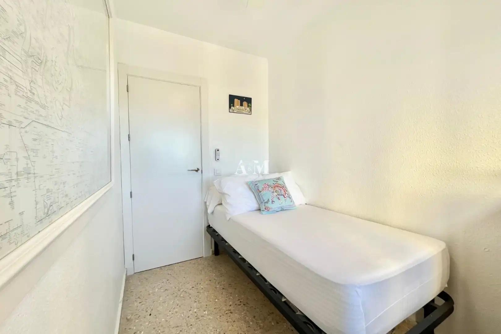 Schlafzimmer von Wohnung zur Miete in Orihuela mit Klimaanlage, Heizung und Terrasse