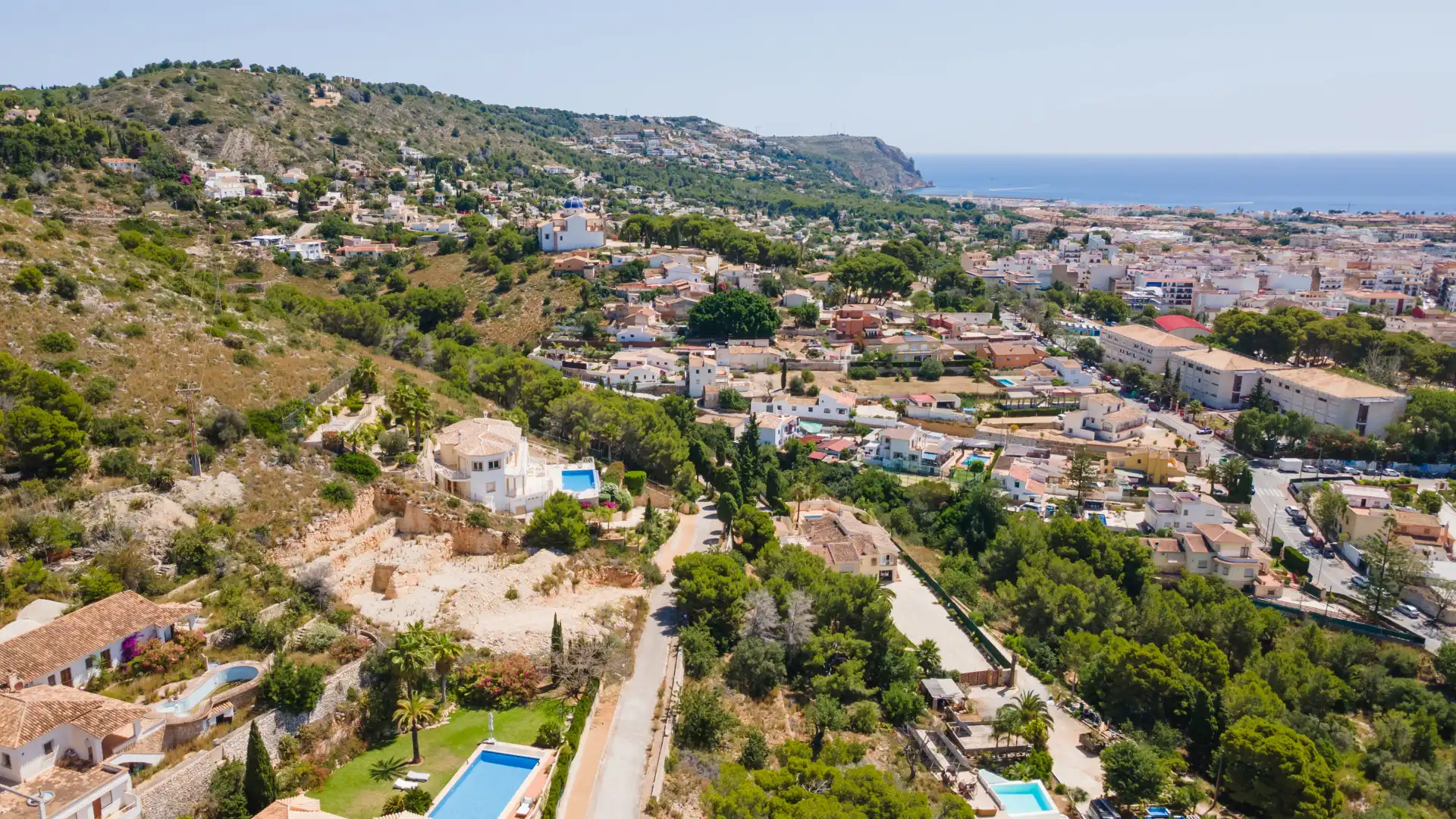 Vista exterior de Residencial en venta en Jávea / Xàbia