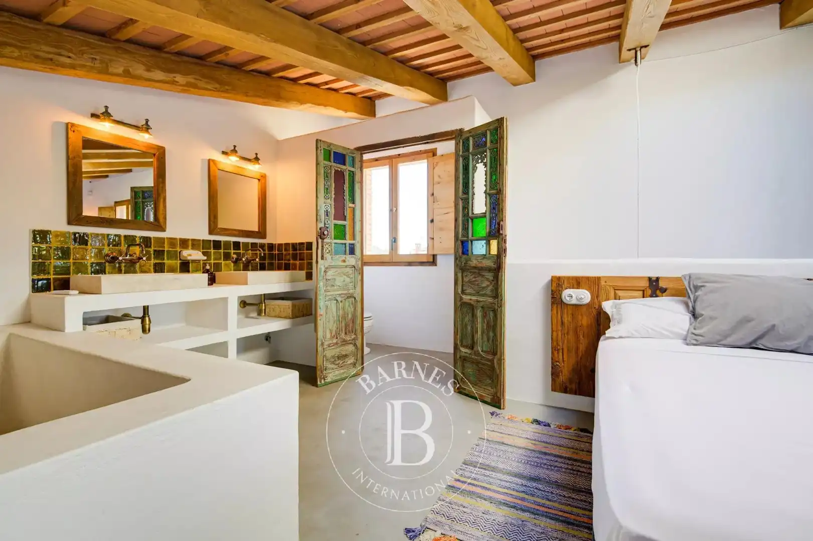 Bathroom of Houses for rent in Palafrugell  with Air Conditioner, Heating and Swimming Pool