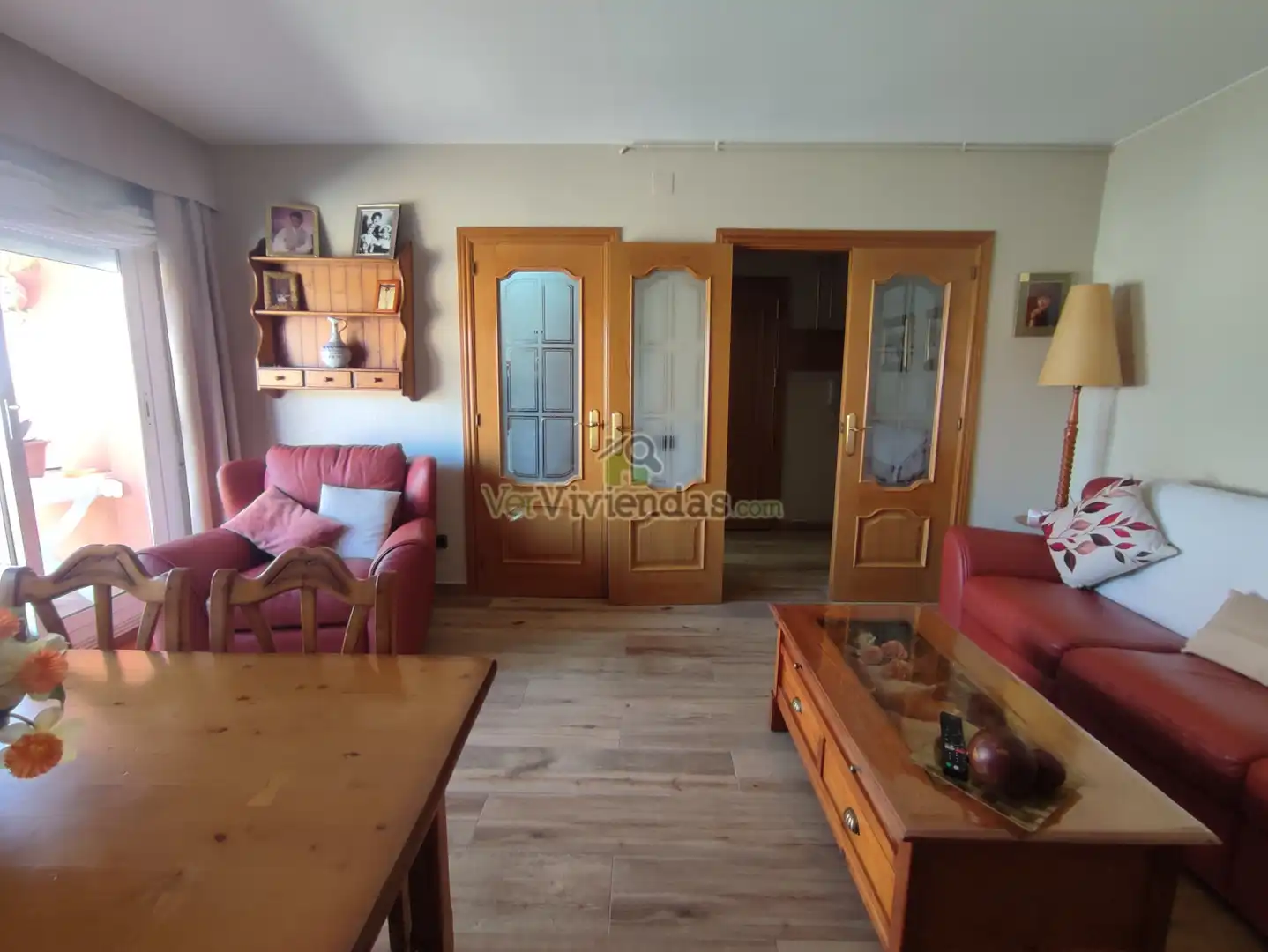 Wohnzimmer von Wohnung zum Verkauf in Viladecavalls mit Klimaanlage, Heizung und Terrasse