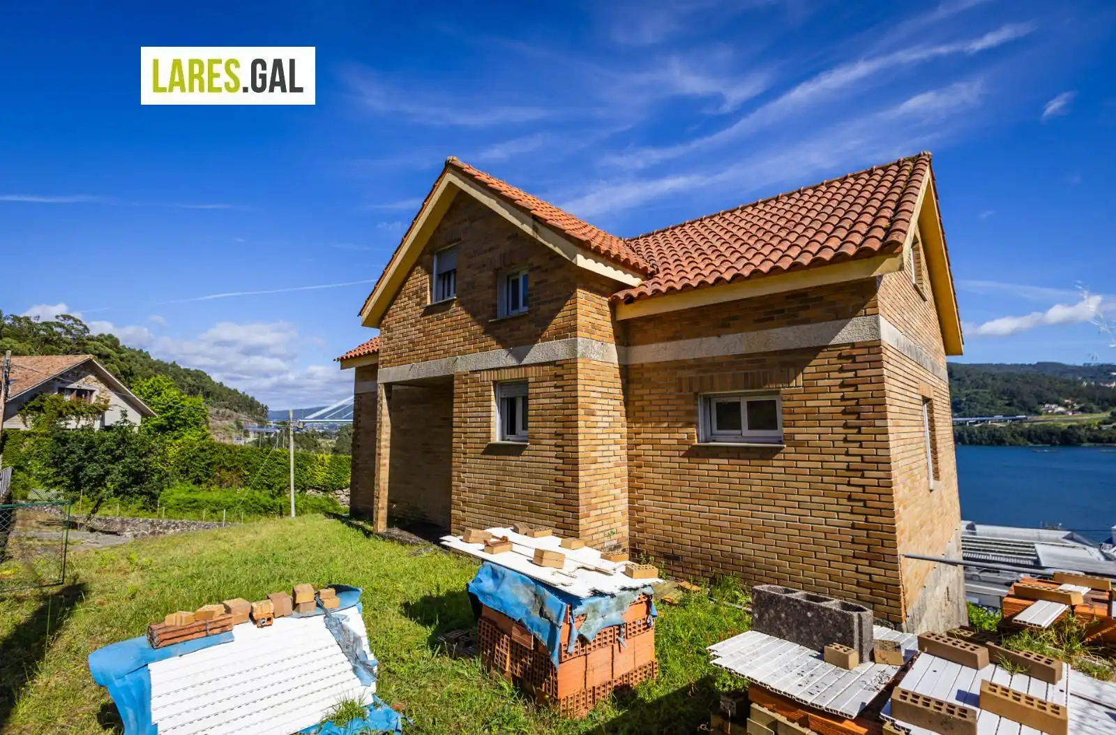 Exterior view of Houses for sale in Moaña  with Terrace