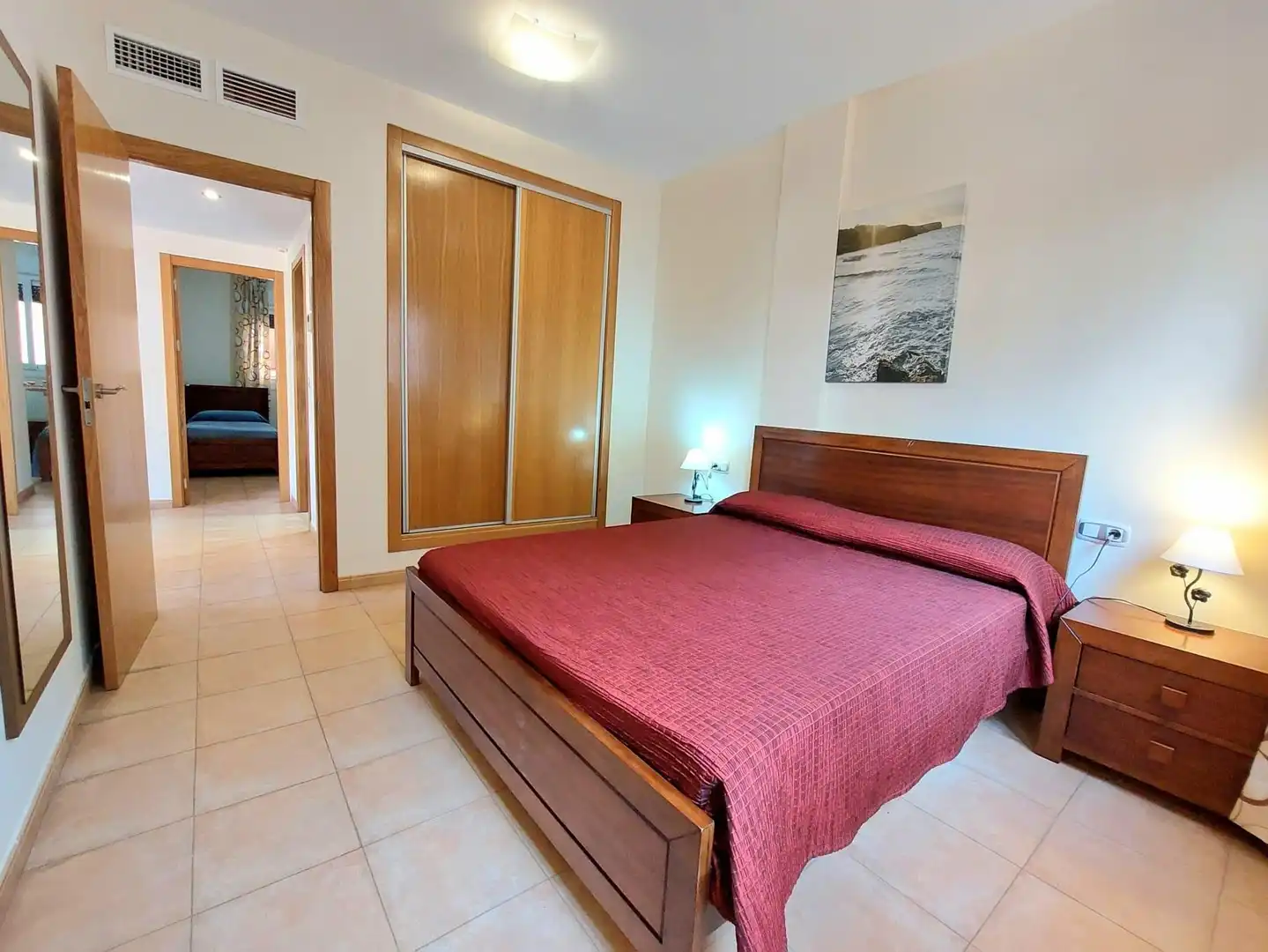 Habitación de Apartamento en venta en Águilas con Aire acondicionado, Calefacción y Jardín privado