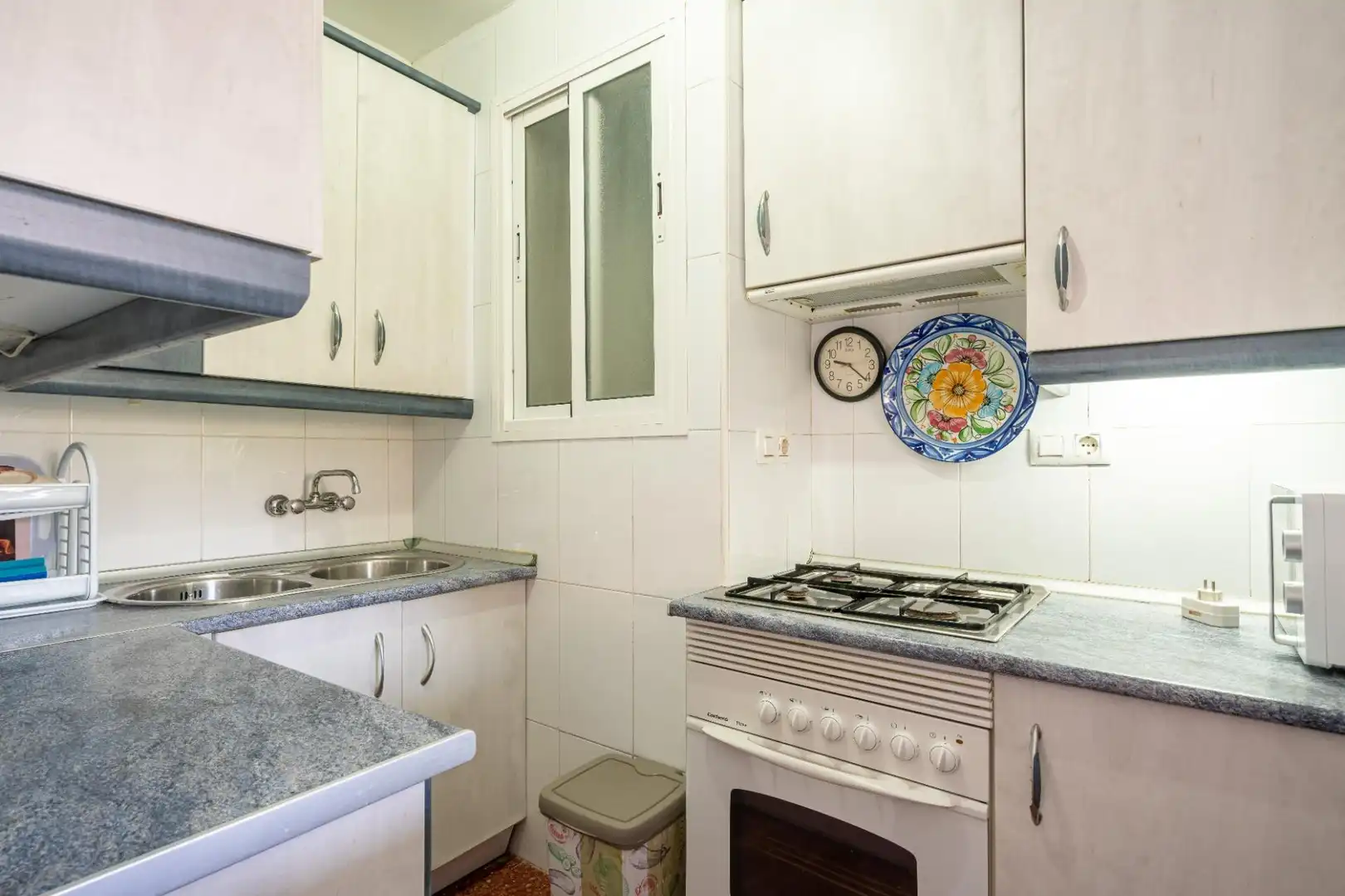 Kitchen of Apartments for rent in Roquetas de Mar  with Furnished and Balcony