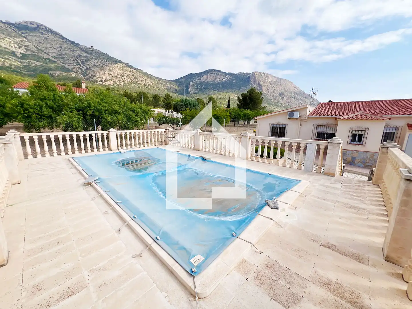 Piscina de Casa o chalet en venta en Tibi con Jardín privado, Terraza y Trastero
