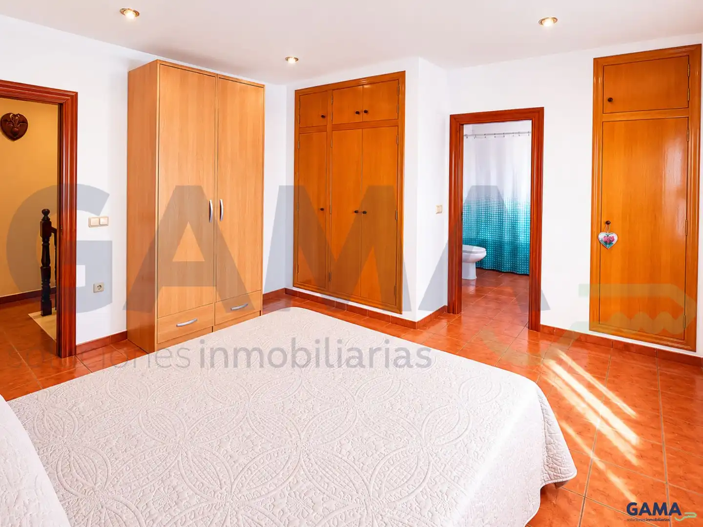 Habitación de Casa o chalet en venta en La Pobla Llarga con Aire acondicionado y Trastero