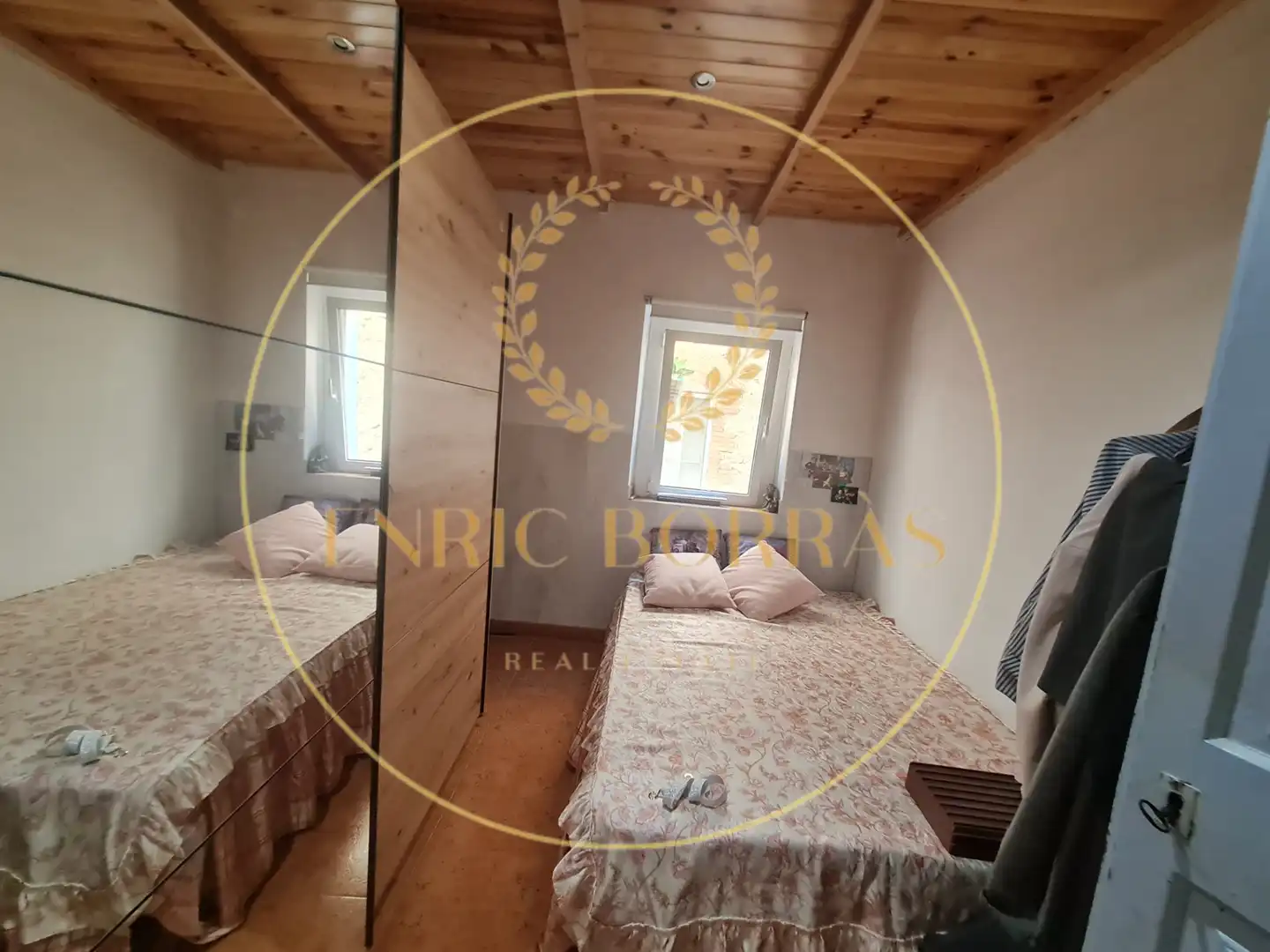 Bedroom of Flat for sale in Gironella  with Air Conditioner, Heating and Storage room