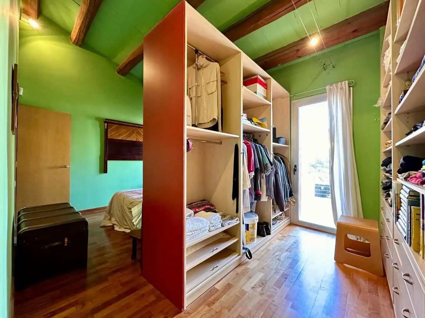 Schlafzimmer von Haus oder Chalet zum Verkauf in Granollers mit Klimaanlage, Privatgarten und Terrasse