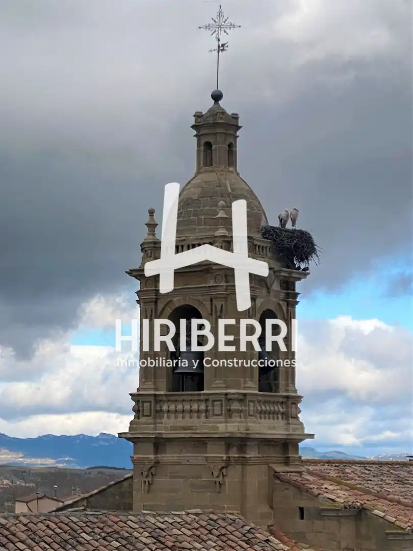 Vista exterior de Ático en venta en Herramélluri con Trastero y Amueblado