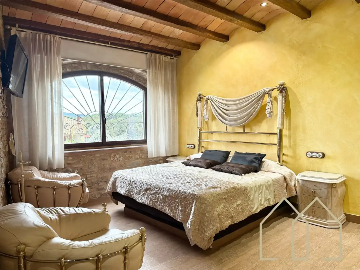 Habitación de Casa o chalet en venta en Sant Joan de Mollet con Aire acondicionado, Calefacción y Jardín privado