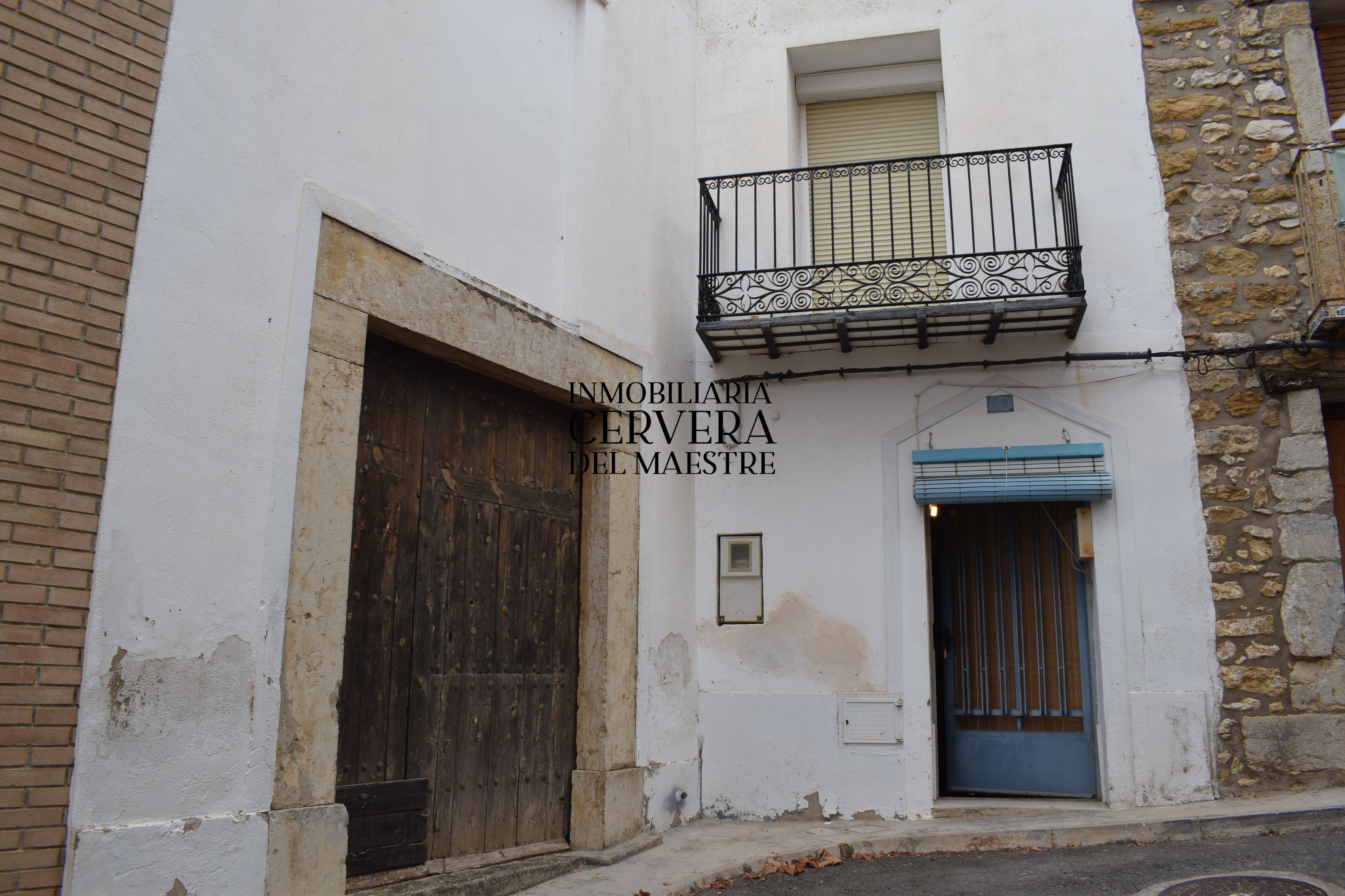 Exterior view of Single-family semi-detached for sale in Cervera del Maestre  with Terrace