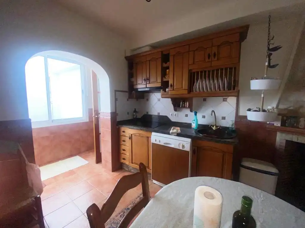 Cuina de Finca rústica en venda en Canillas de Albaida amb Aire condicionat
