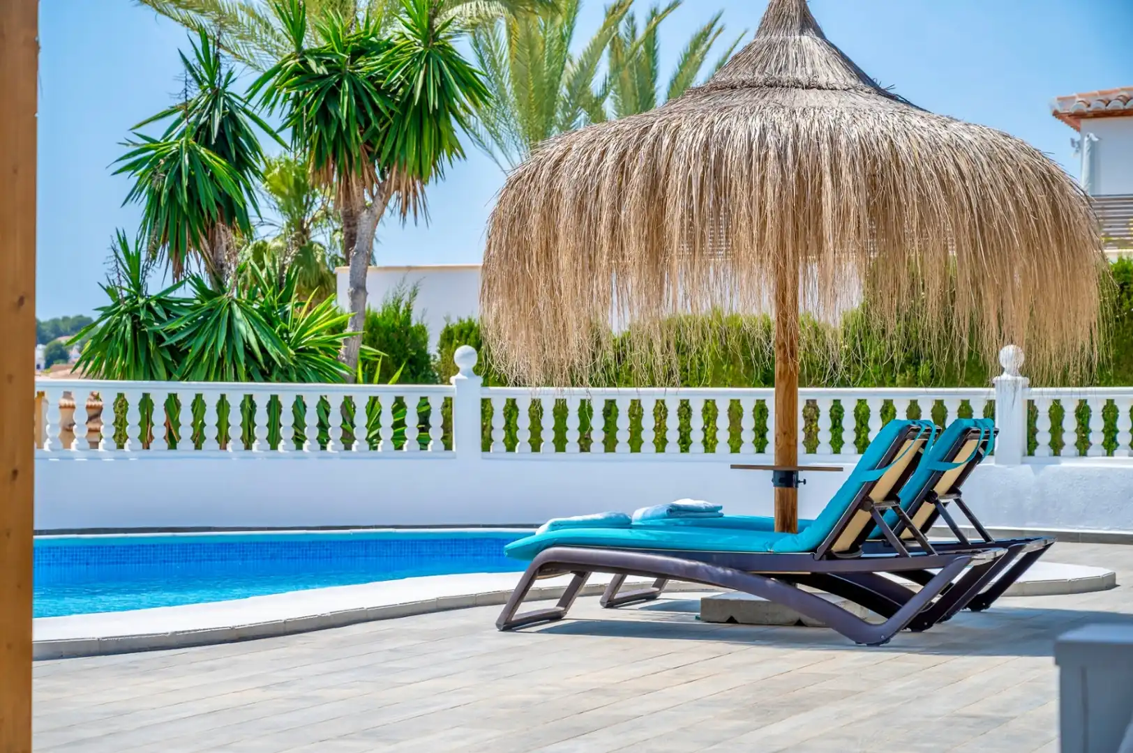 Terrasse von Haus oder Chalet zum Verkauf in Moraira