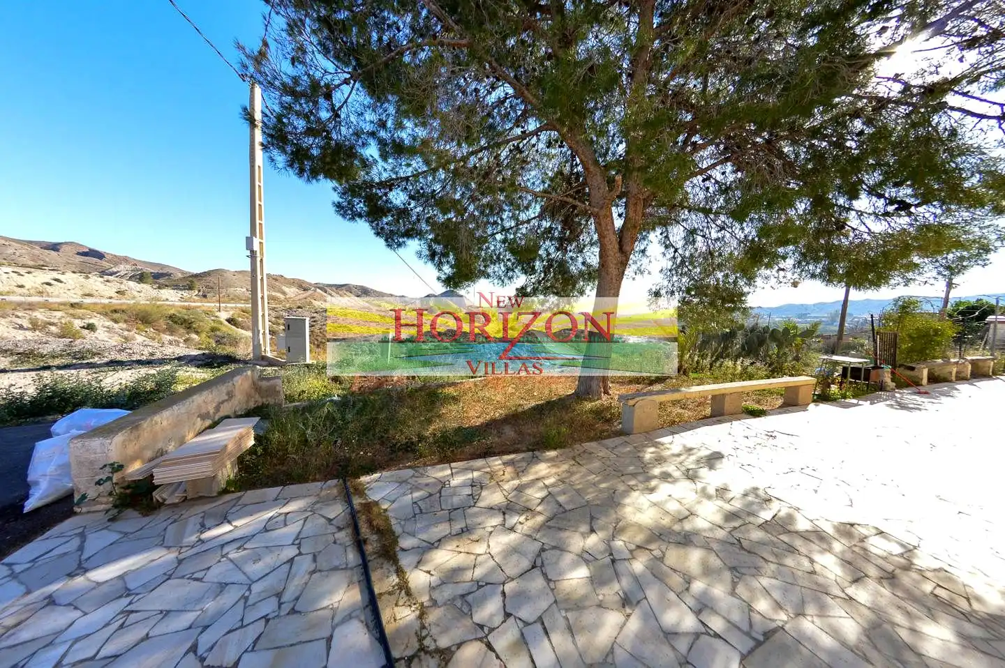 Vista exterior de Casa adosada en venta en Arboleas con Jardín privado, Amueblado y Internet