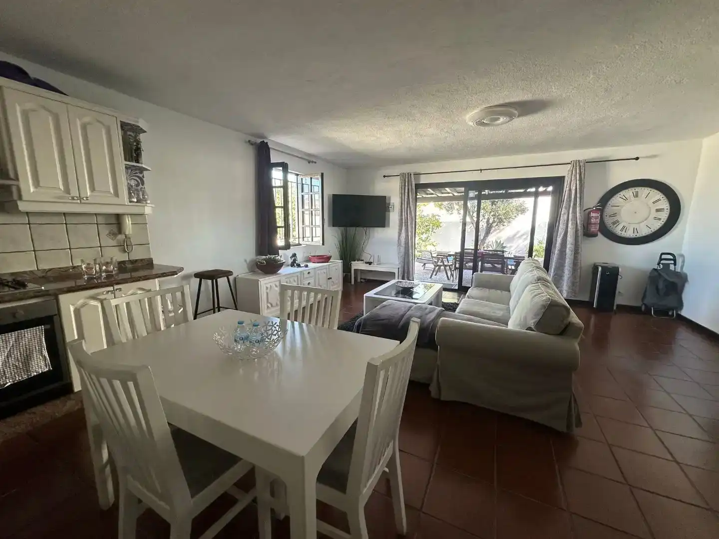 Sala de estar de Casa o chalet en venta en Tías con Jardín privado, Parquet y Trastero